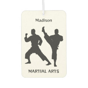 Custom Name, Text & Color Martial Arts Air Freshener