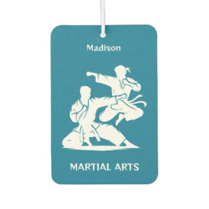 Custom Name, Text & Color Martial Arts Air Freshener