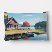 Custom Name & Text Finland Nature Illustration