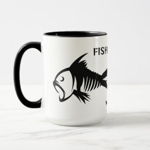 Custom Name & Text Fish Mug