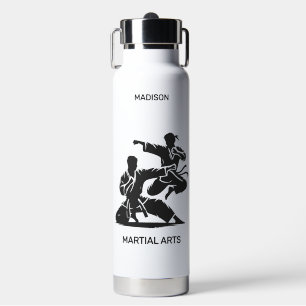 Custom Name & Text Martial Arts Water Bottle