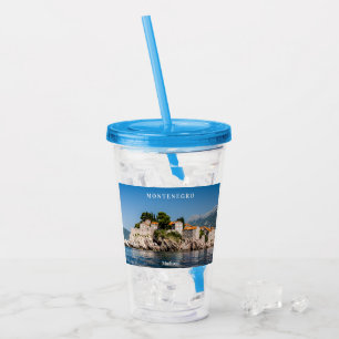 Custom Name & Text Montenegro Acrylic Tumbler