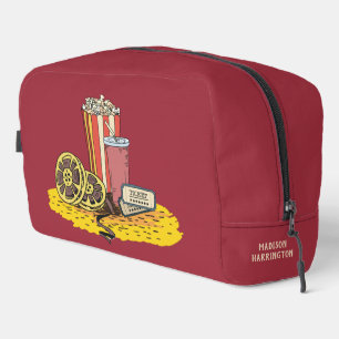 Custom Name / Text Movie Buff Dopp Kit
