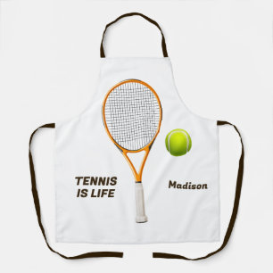 Custom Name & Text Tennis Apron