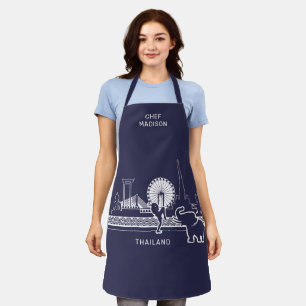 Custom Name Thailand Apron