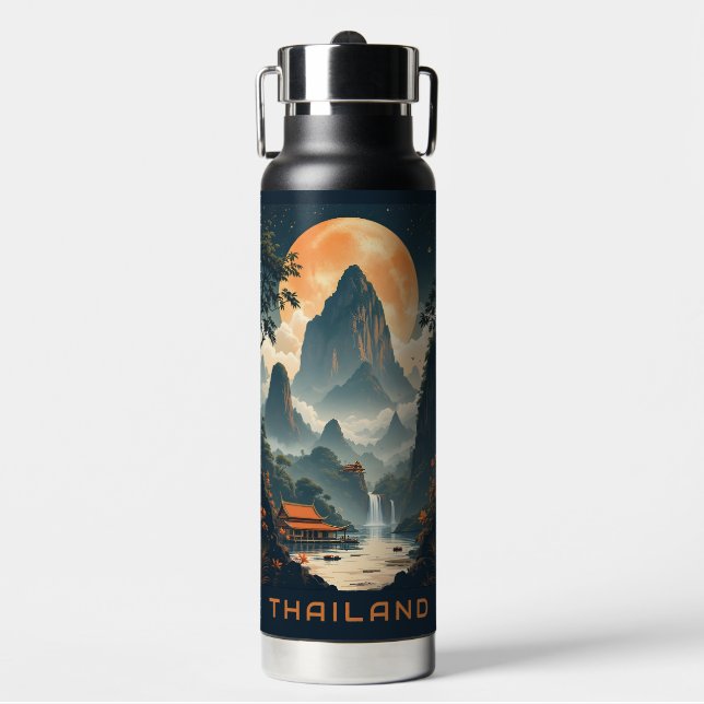 Custom Name Thailand Water Bottle (Front)