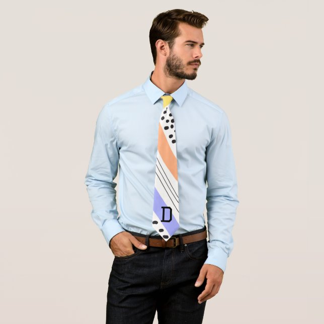 Custom Name The Dad The Man The Myth The Legend Tie (In Situ)