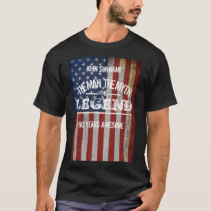 Custom Name The Man The Myth The Legend  T-Shirt
