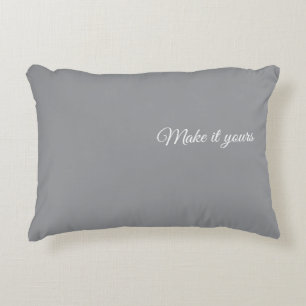 Custom Name Throw Pillow – Geometric Gradient Desi