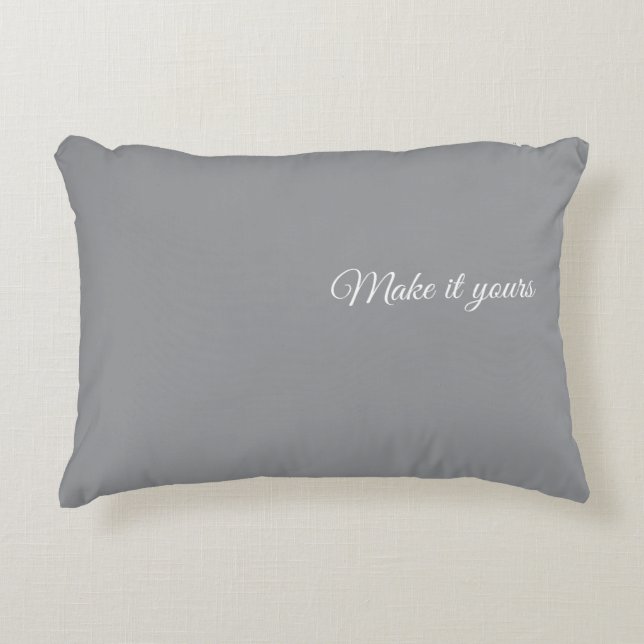 Custom Name Throw Pillow – Geometric Gradient Desi (Front)