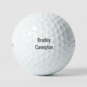 Custom Name Titleist VI Golf Balls
