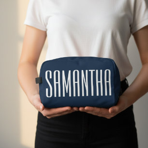 Custom Name Toiletry Bag for Her, Bridesmaid Gift