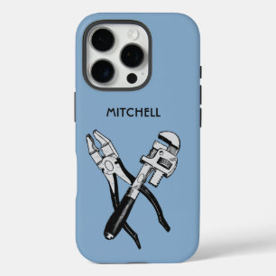 Custom Name TOOLS iPhone 16 Pro Case