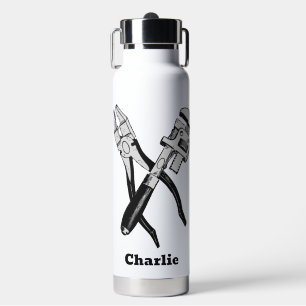 Custom name TOOLS Water Bottle