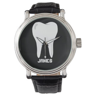 CUSTOM  NAME TOOTH WATCH