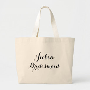 custom name tote bag