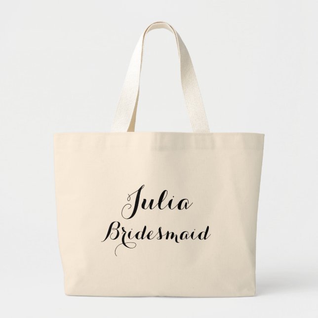 custom name tote bag (Front)