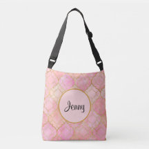 Custom Name Tote Bag, Crossbody Bag