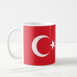 Custom Name Turkey Flag Coffee Mug