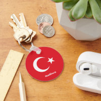 Custom Name Turkey Flag