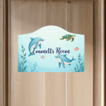 Custom Name Under the Sea Kids