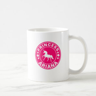 Custom Name Unicorn Princess Pink Personalized Mug
