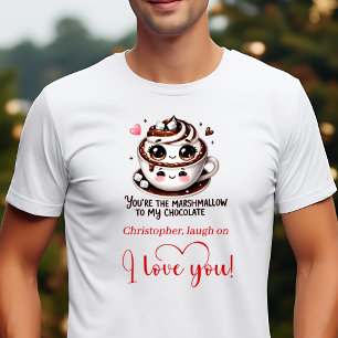 Custom Name Valentine Funny Food Quote Men T-Shirt