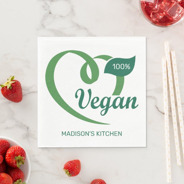 Custom Name Vegan Napkin (Insitu)