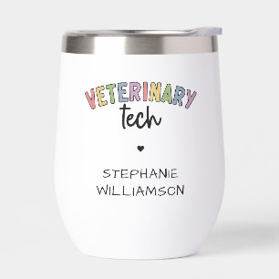 Custom Name Veterinary Tech Vet Technician
