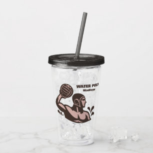 Custom Name Water Polo Acrylic Tumbler