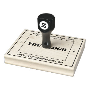 Custom Name Website Business Logo Stamp Example