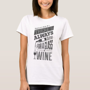 Custom name Wine Quote T-Shirt
