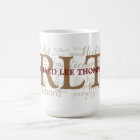 Custom name with initials personalized monogram