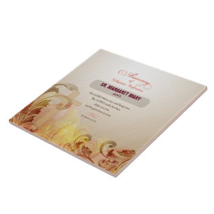 Custom Name & Year Nun, 60th Anniversary Religious Tile