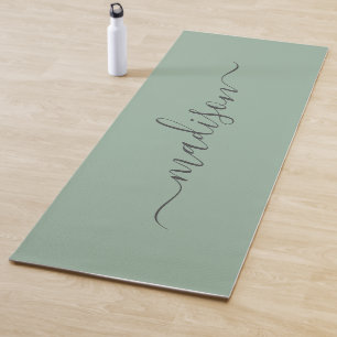 Custom Name Yoga Mat