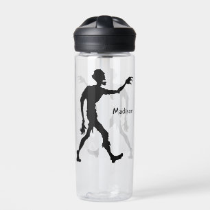 Custom name Zombie Water Bottle