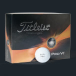 Custom Names Golf Balls Titleist Pro VI<br><div class="desc">Custom Couple Names.  Titleist Pro VI</div>