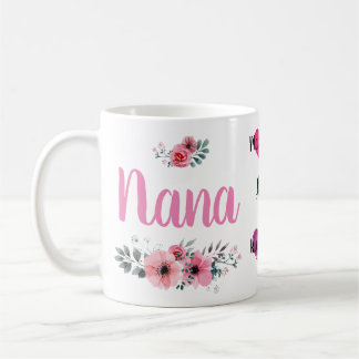Custom Nana Mug with Grandchildrens' Names