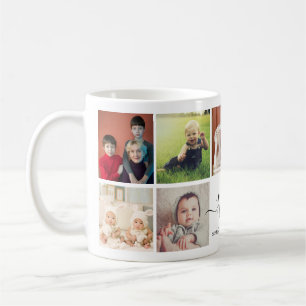Custom Nana Photo Collage Mug – Gift for Grandma