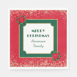 Custom Napkins! Personalized Christmas napkins