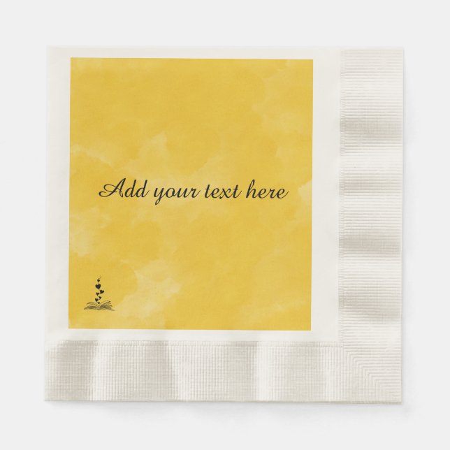 Custom Napkins That Add Charm to Every Occasion (Front)