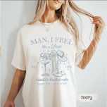 Custom Nashville Bachelorette Party Man I Feel T-Shirt<br><div class="desc">Custom Nashville Bachelorette Party Man I Feel</div>