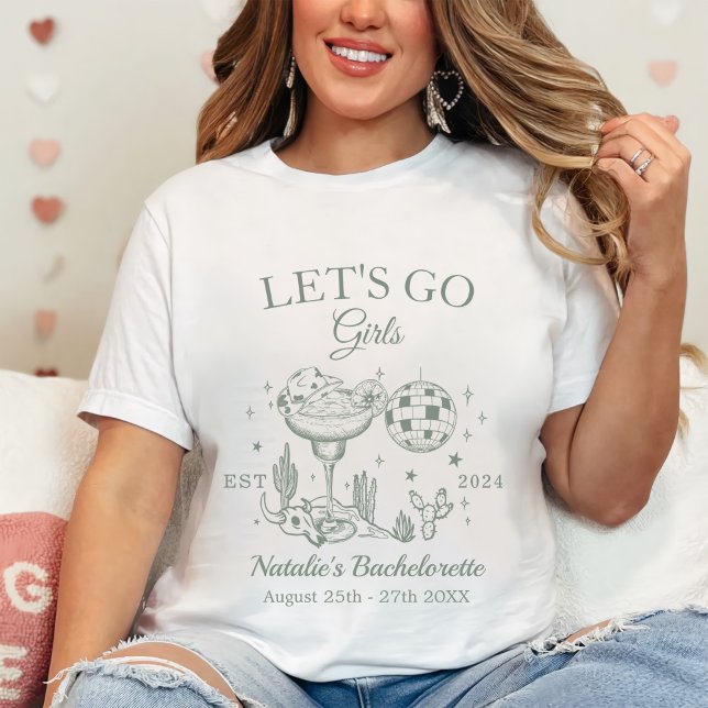 Custom Nashville Bachelorette Party Social Club T-Shirt (Creator Uploaded)