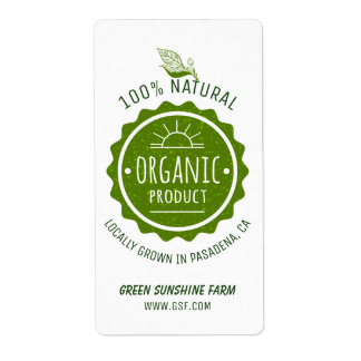 Custom Natural Organic Green Eco Product