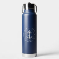 Custom Nautical Anchor Boat Name