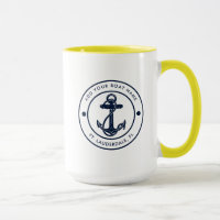 Custom Nautical Boat Anchor and Name Beach House