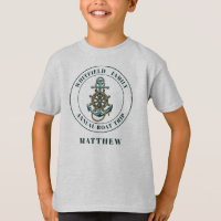 Custom Nautical Family Yacht Summer Vacation