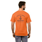 Custom Nautical Navy Blue Captain and Boat Name