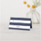 Custom nautical navy stripes wedding place cards