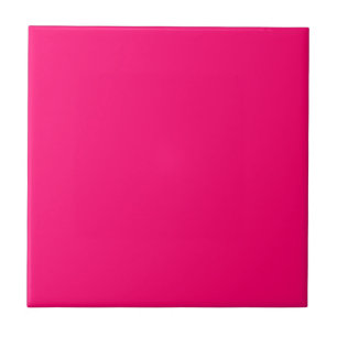 Custom Neon Pink Ceramic Tile – Bulk for Events